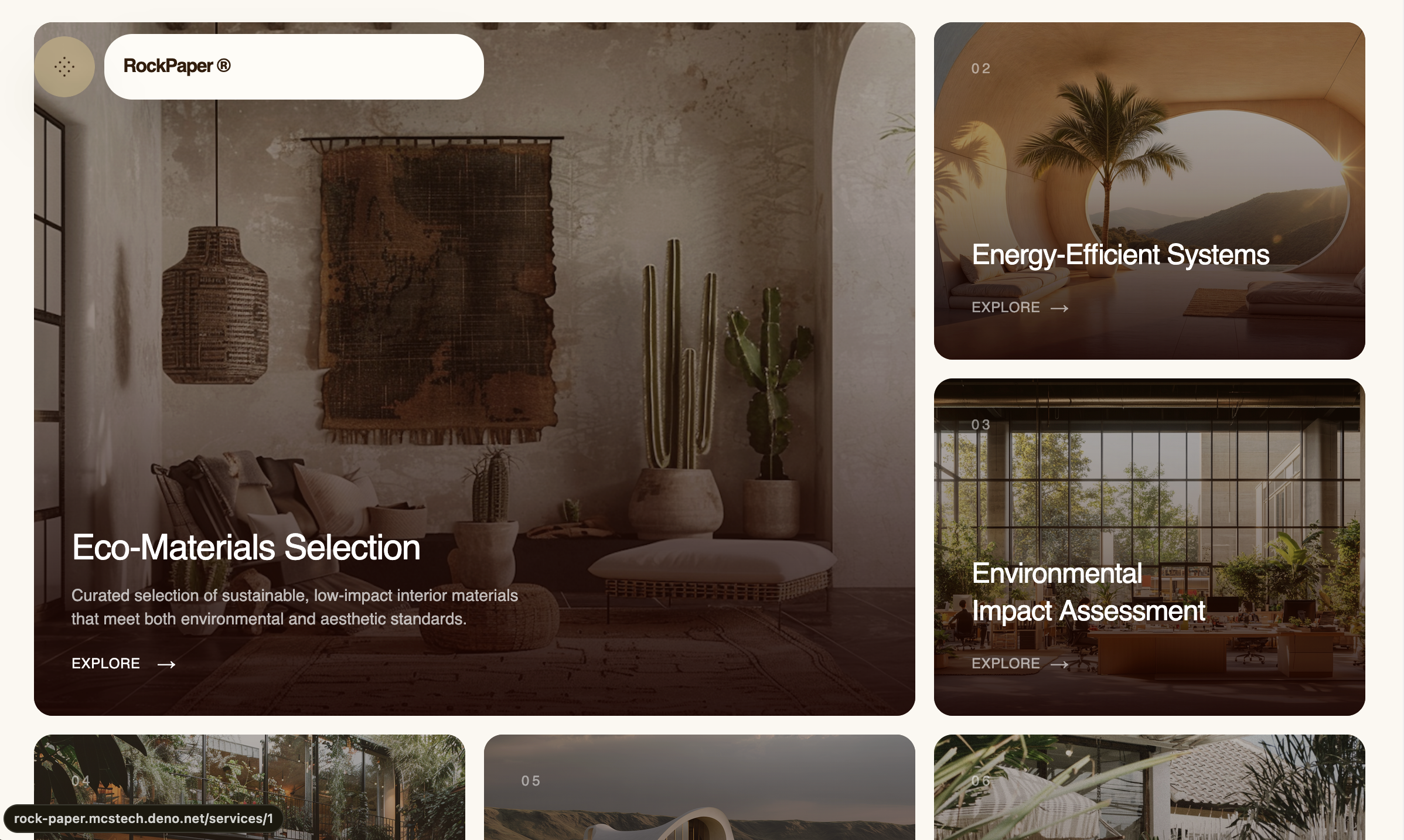 Rock Paper — Fresh Deno + TailwindCSS secondary preview